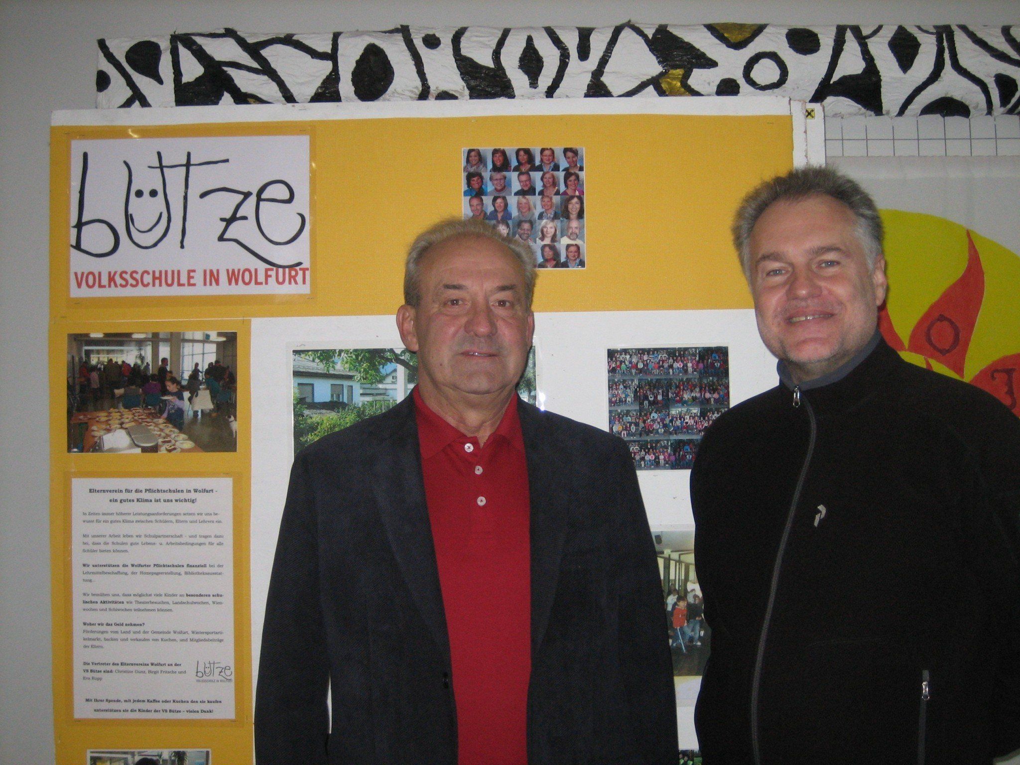 Die Initiatoren Obmann Werner Kessler und Dir. Bernd Dragosits Die Initiatoren Obmann Werner Kessler und Dir. Bernd Dragosits