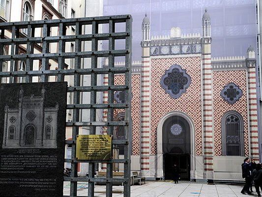 Der Leopoldstädter Tempel ist anlässlich des Gedenkens an das Novemberpogrom vor 75 Jahren rekonstruiert worden Der Leopoldstädter Tempel ist anlässlich des Gedenkens an das Novemberpogrom vor 75 Jahren rekonstruiert worden