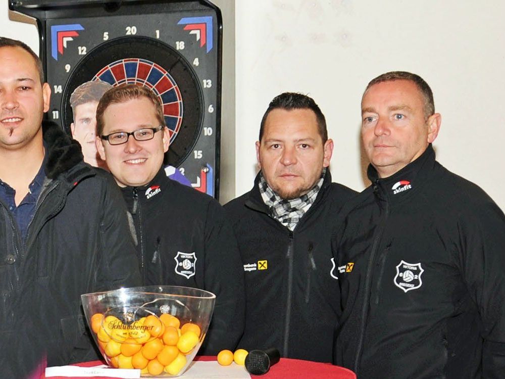 Obmann Christian Skarlatos, Kassier Christoph Rosemann, Vize Othmar Dörflinger und Schriftführer Michael Faast Obmann Christian Skarlatos, Kassier Christoph Rosemann, Vize Othmar Dörflinger und Schriftführer Michael Faast