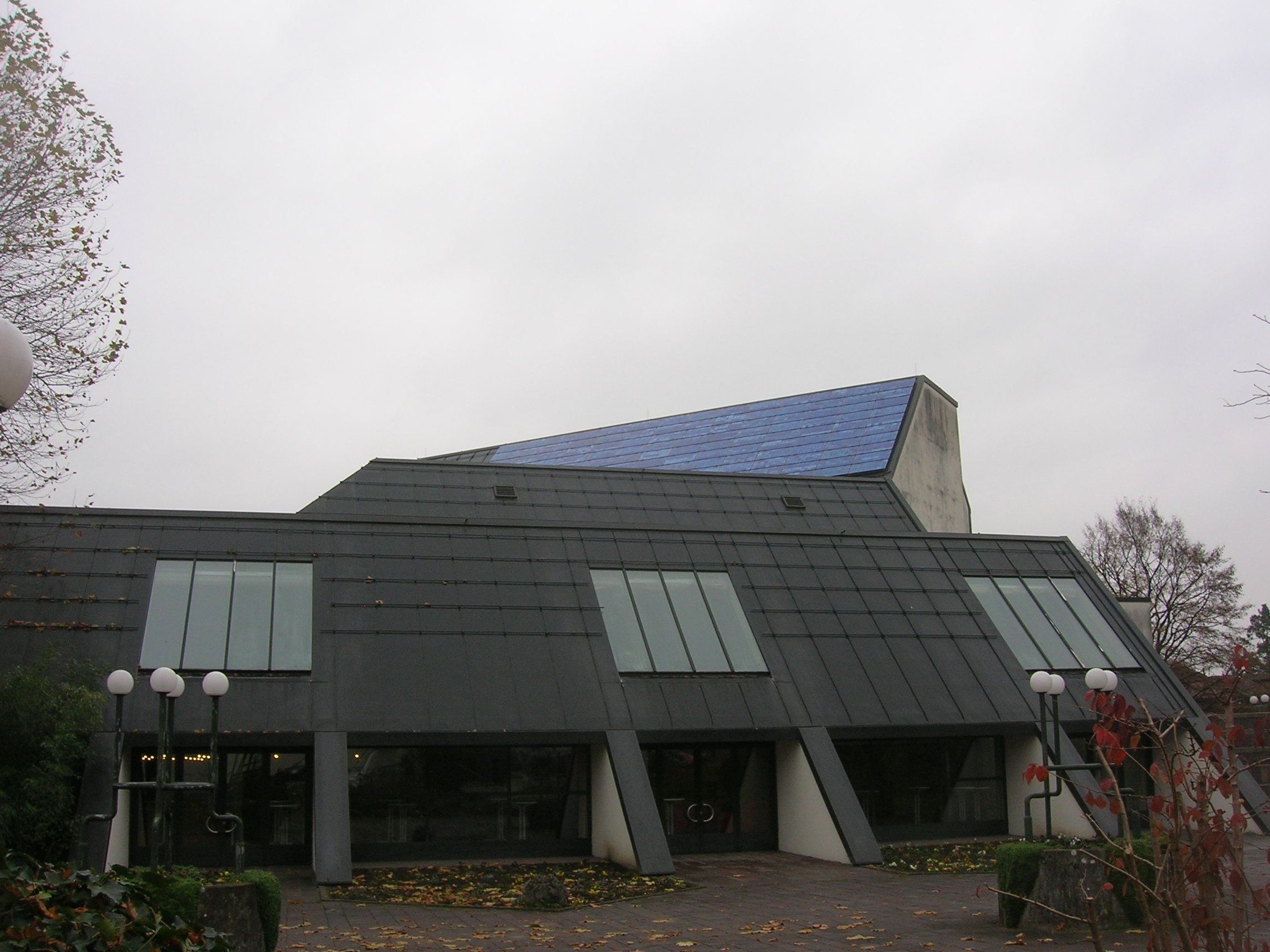 Die Ökostromanlage auf dem Dach des dornbirner Kulturhauses. Die Ökostromanlage auf dem Dach des dornbirner Kulturhauses.