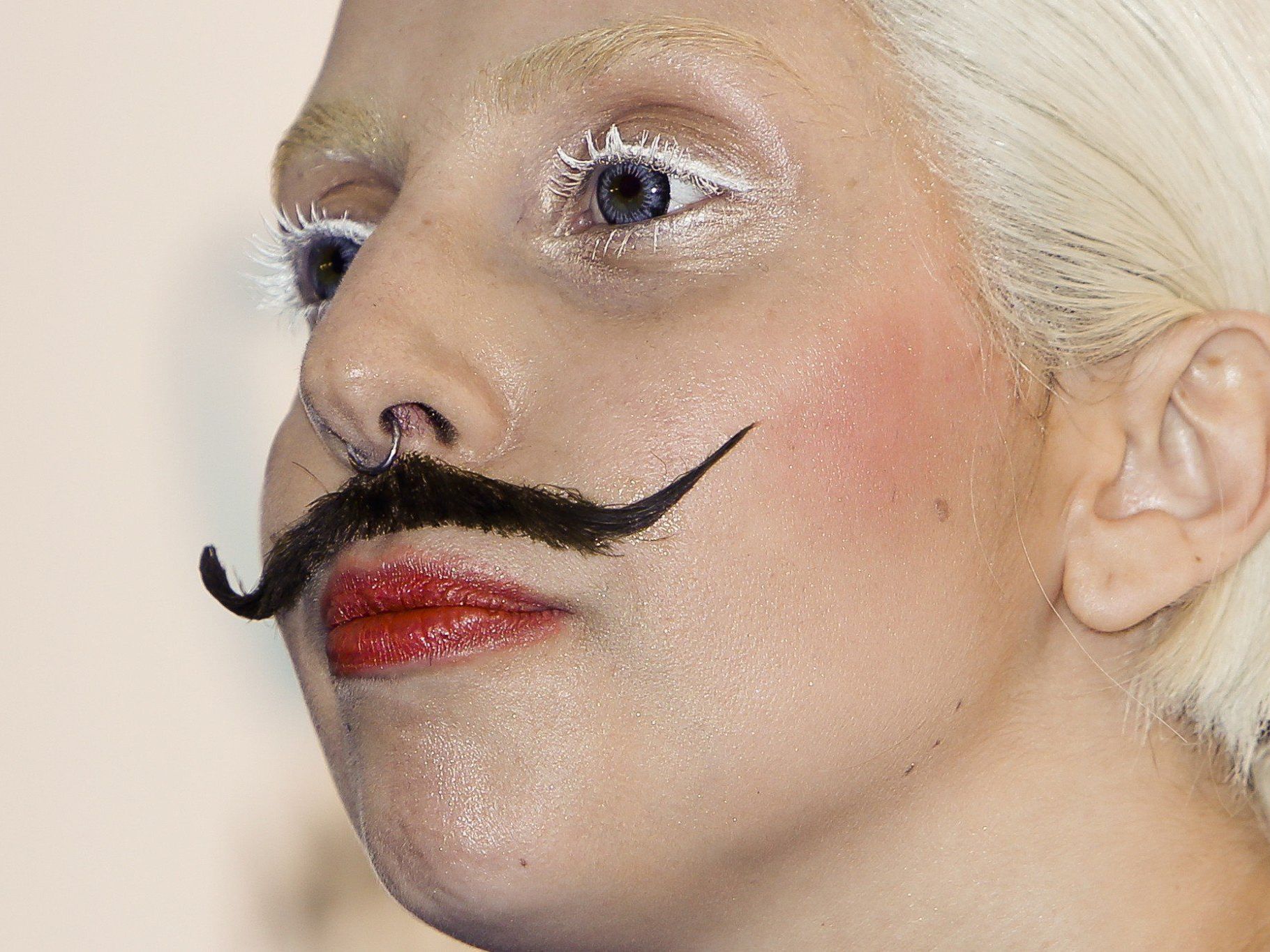 Lady Gaga im Berghain Club in Berlin. Lady Gaga im Berghain Club in Berlin.