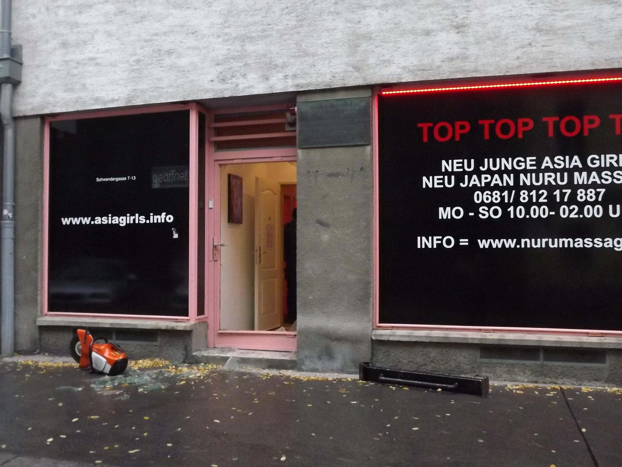 Drei illegale Massagestudios wurden geschlossen.