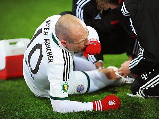 Robbens Knieverletzung überschattete Bayern-Sieg