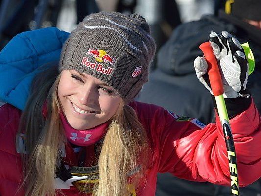 Lindsey Vonn mit guten Trainingsergebnissen Lindsey Vonn mit guten Trainingsergebnissen