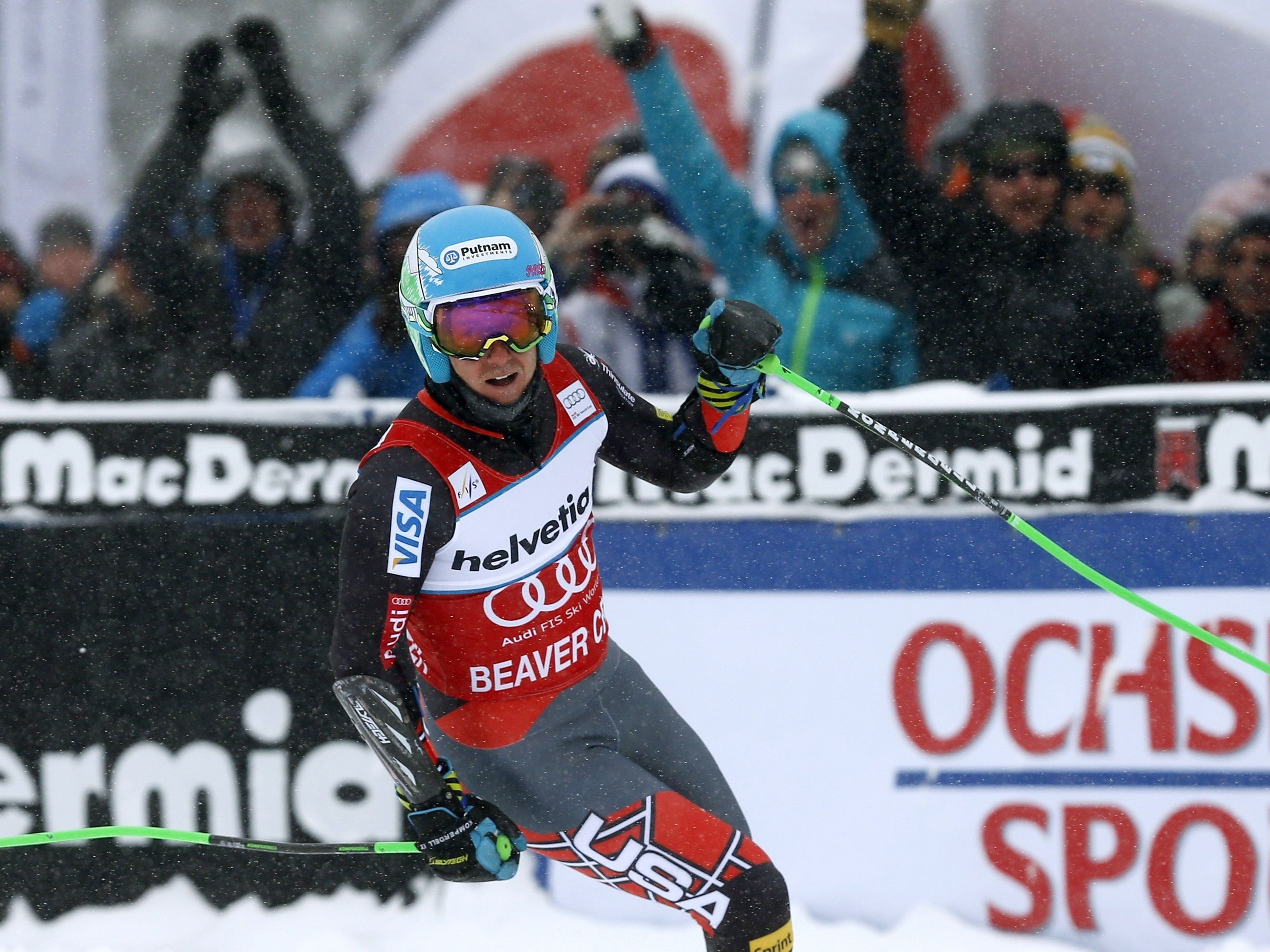 Ted Ligety war auch beim Riesentorlauf in Beaver Creek nicht zu schlagen. Ted Ligety war auch beim Riesentorlauf in Beaver Creek nicht zu schlagen.