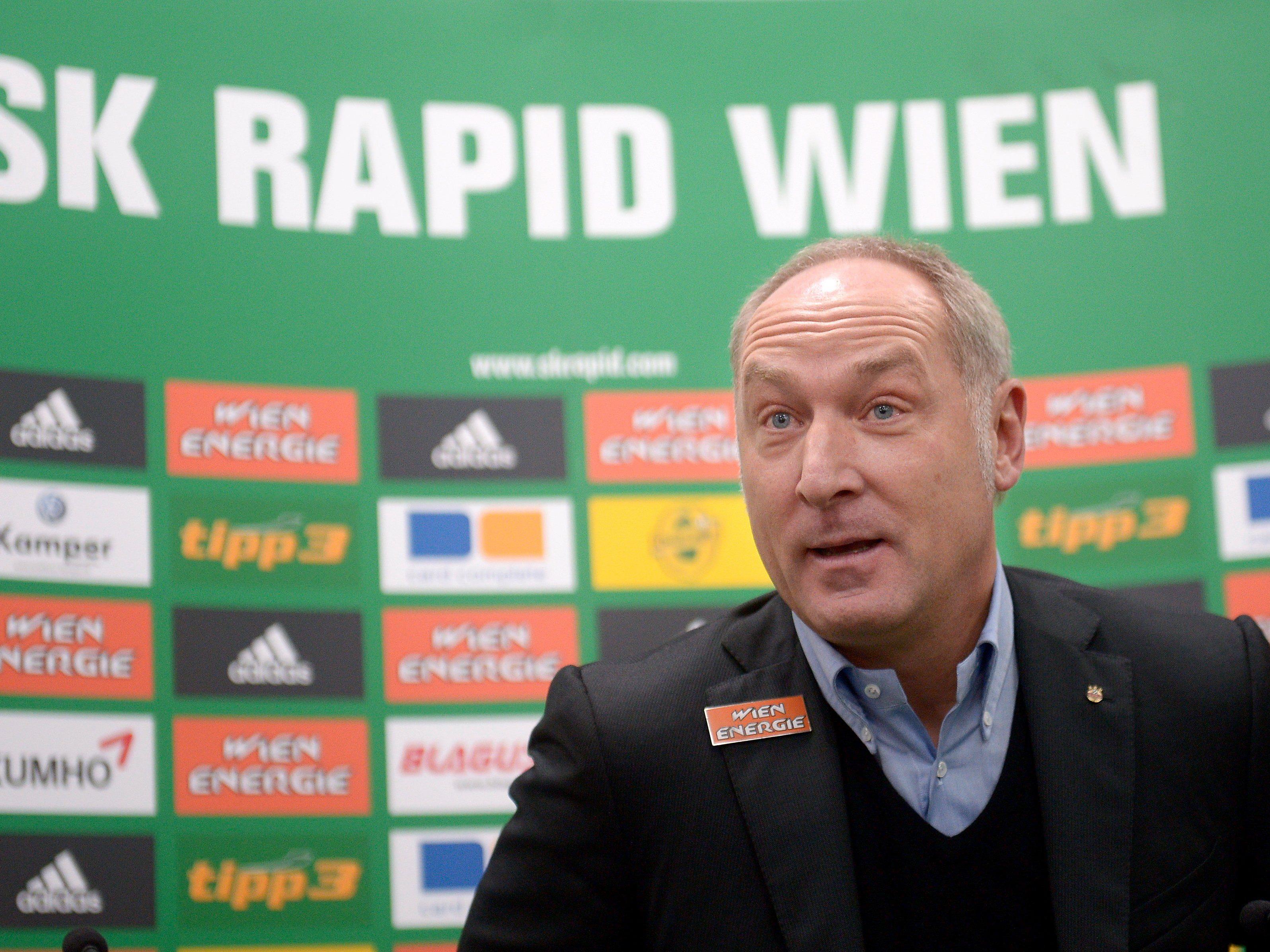 Andreas Müller ist ab 7. Jänner 2014 Rapid Wiens neuer Sportdirektor.