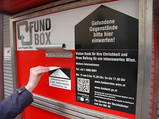 Die neuen Fundboxen werden auf den 19 Wiener Mistplätzen eingerichtet