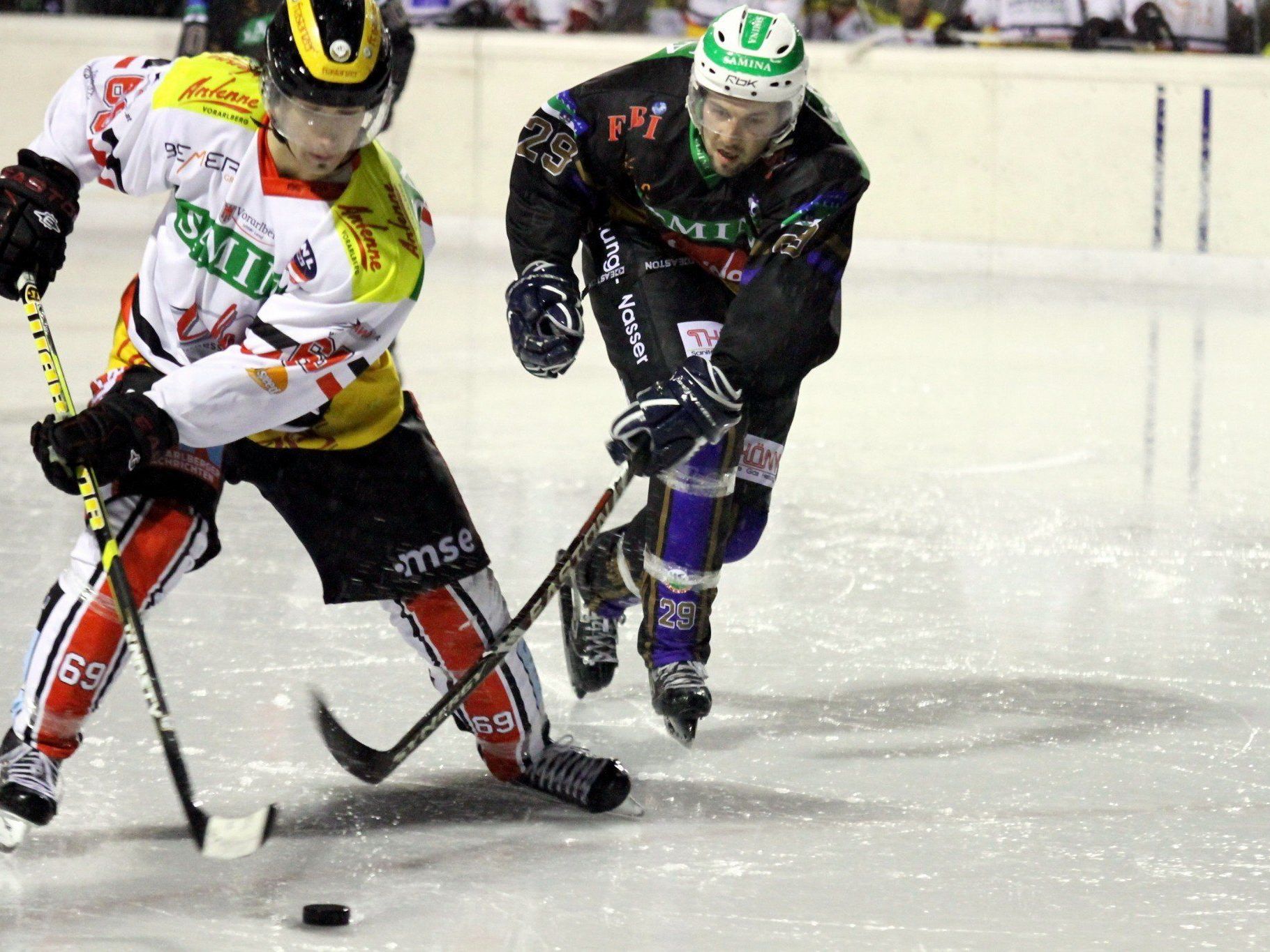VEU Feldkirch und HC Samina Rankweil spielen für einen guten Zweck. VEU Feldkirch und HC Samina Rankweil spielen für einen guten Zweck.