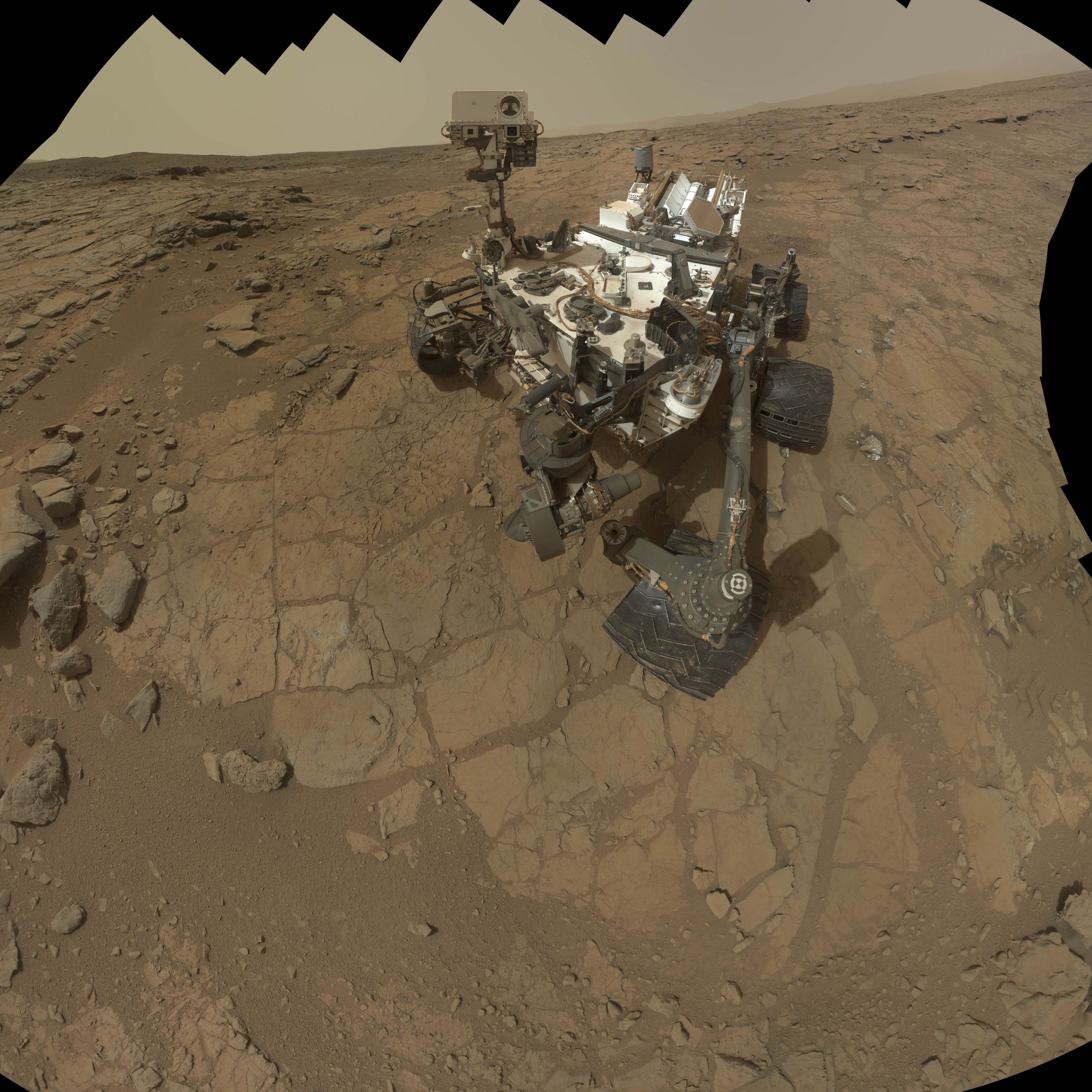 Rover "Curiosity" feierte seinen ersten Jahrestag auf dem Mars. Rover "Curiosity" feierte seinen ersten Jahrestag auf dem Mars.