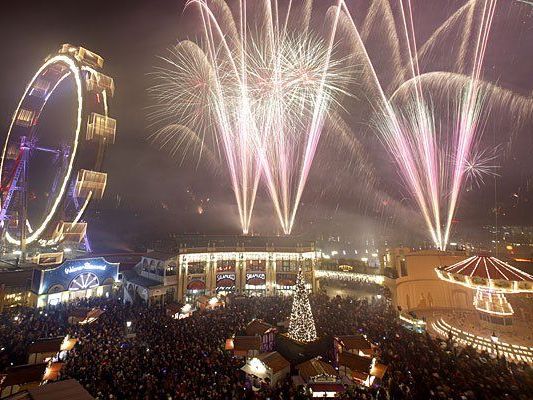 Alle Jahre wieder gut besucht: Der Silvesterpfad in der Wiener Innenstadt