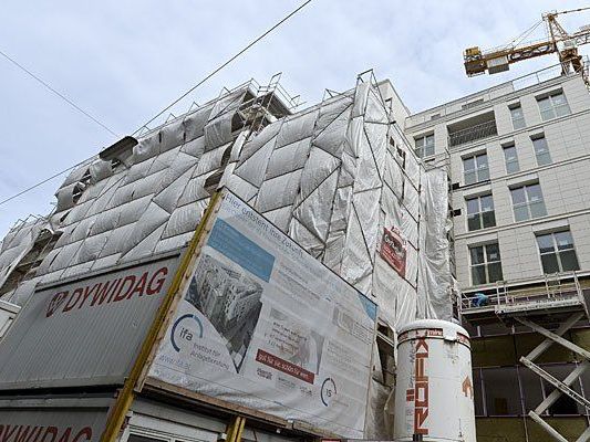 Hier noch Baustelle: die Sofiensäle Hier noch Baustelle: die Sofiensäle