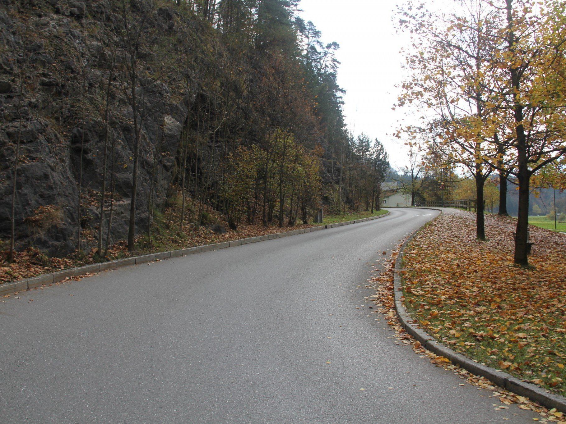 VOL.AT stellt die Straßen Vorarlbergs in einer großen Serie vor. - Im Bild die Valdunastraße. VOL.AT stellt die Straßen Vorarlbergs in einer großen Serie vor. - Im Bild die Valdunastraße.