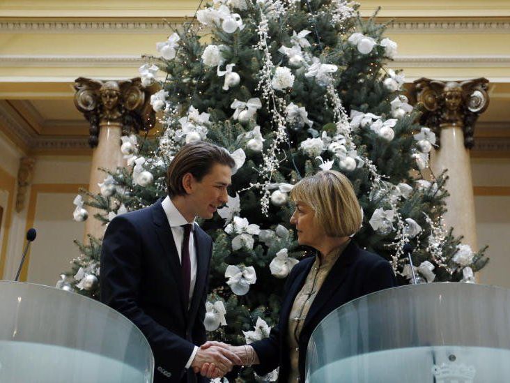 Sebastian Kurz und Vesna Pusic trafen in Kroatien aufeinander. Sebastian Kurz und Vesna Pusic trafen in Kroatien aufeinander.