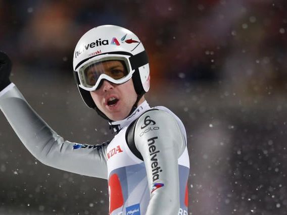 Der Schweizer Ammann gewinnt in Oberstdorf Der Schweizer Ammann gewinnt in Oberstdorf