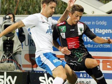 Wacker Innsbruck kämpft gegen Sensationaufsteiger Grödig bereits um den Klassenerhalt.