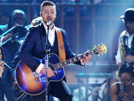 Auch Justin Timberlake hat gute Aussichten bei den Grammys.