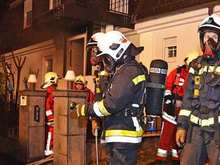 Feuerwehreinsatz nach Küchenbrand in Niederösterreich.