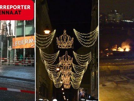 Von Scherben, Weihnachtszauber und und einem Großeinsatz der Feuerwehr berichteten die Leserreporter. Von Scherben, Weihnachtszauber und und einem Großeinsatz der Feuerwehr berichteten die Leserreporter.