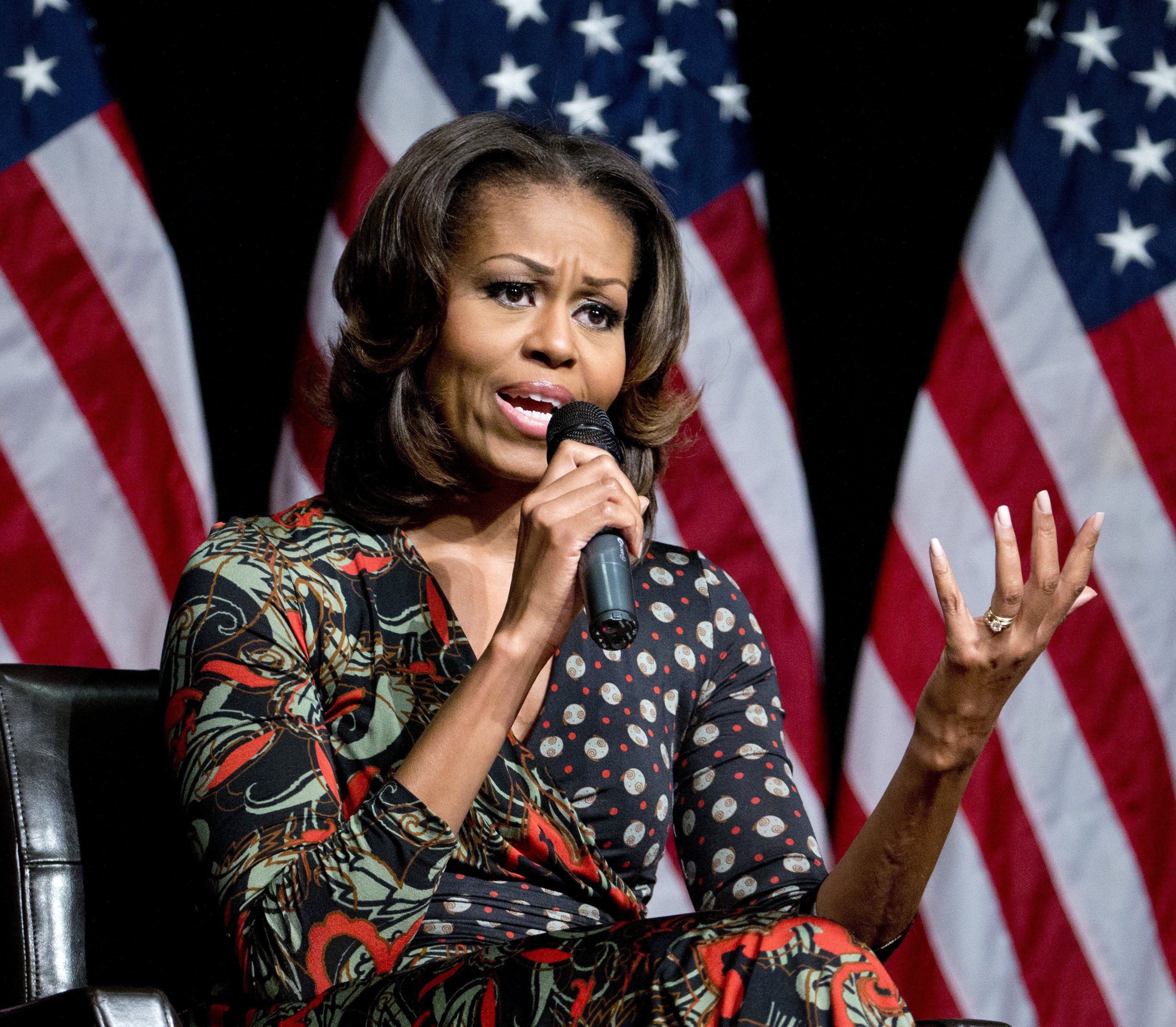 First Lady Michelle Obama will ihre Kinder vor Facebook schützen. First Lady Michelle Obama will ihre Kinder vor Facebook schützen.