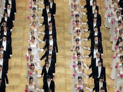 Großes Highlight am Opernball: Die Eröffnung.