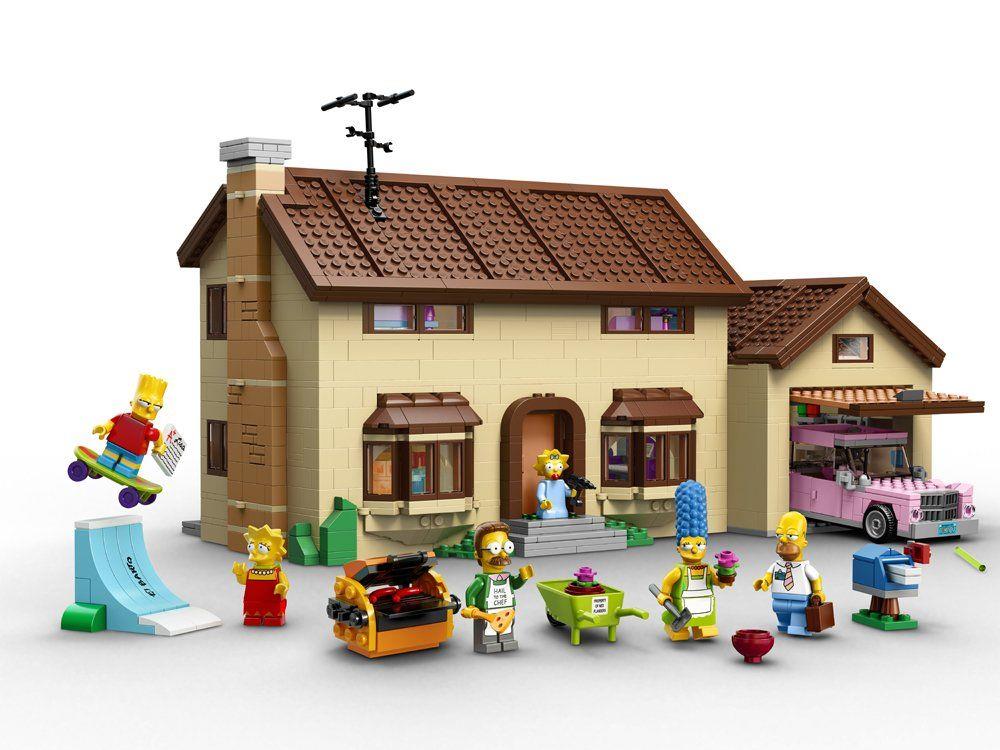 Zu ihrem 25. Geburtstag: Simpsons als Lego-Figuren verewigt.