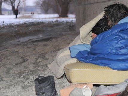 Lange Kältephasen sind besonders gefährlich für Obdachlose. Im neuen "Tageszentrum Prater" kann man sich aufwärmen.