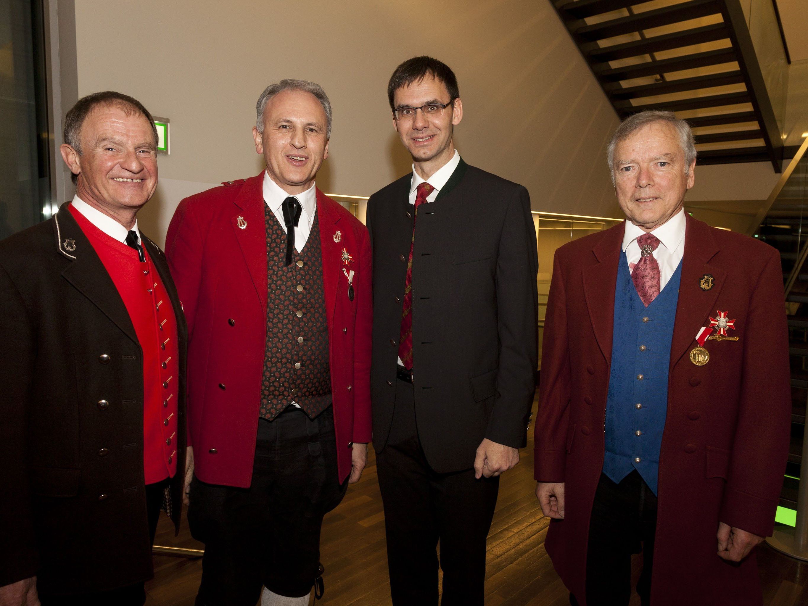Landeshauptmann Markus Wallner überbrachte die Glückwünsche des Landes Landeshauptmann Markus Wallner überbrachte die Glückwünsche des Landes