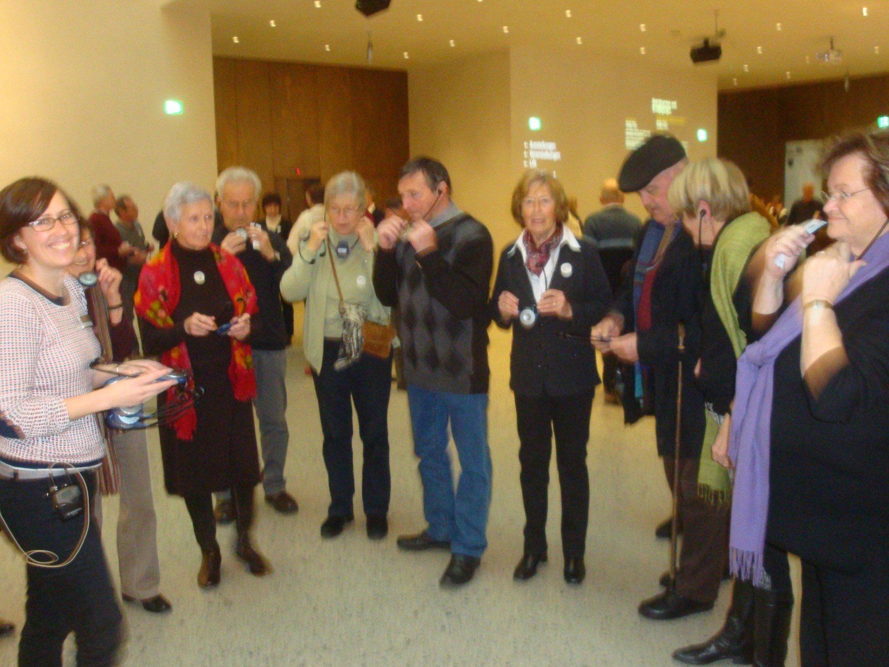 Museumsführerin Saskia begrüßt alle Museumsführerin Saskia begrüßt alle