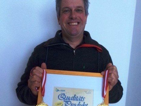 Andreas Mittermayr holt zwei Mal Gold für seine Fische. Andreas Mittermayr holt zwei Mal Gold für seine Fische.