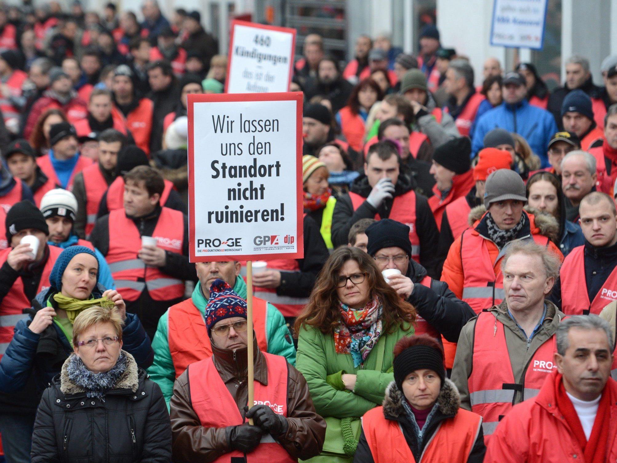 Vorerst kein Streik bei Koenig & Bauer in Mödling