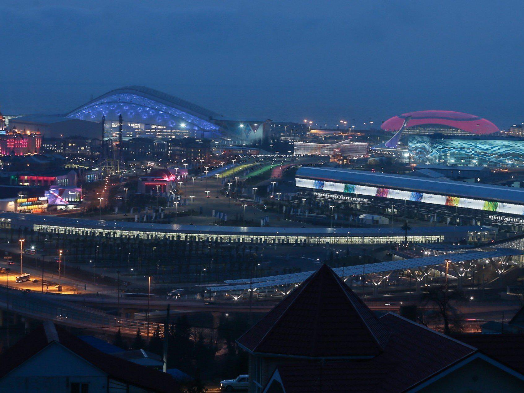 Sochi Olympic Park in Russland.