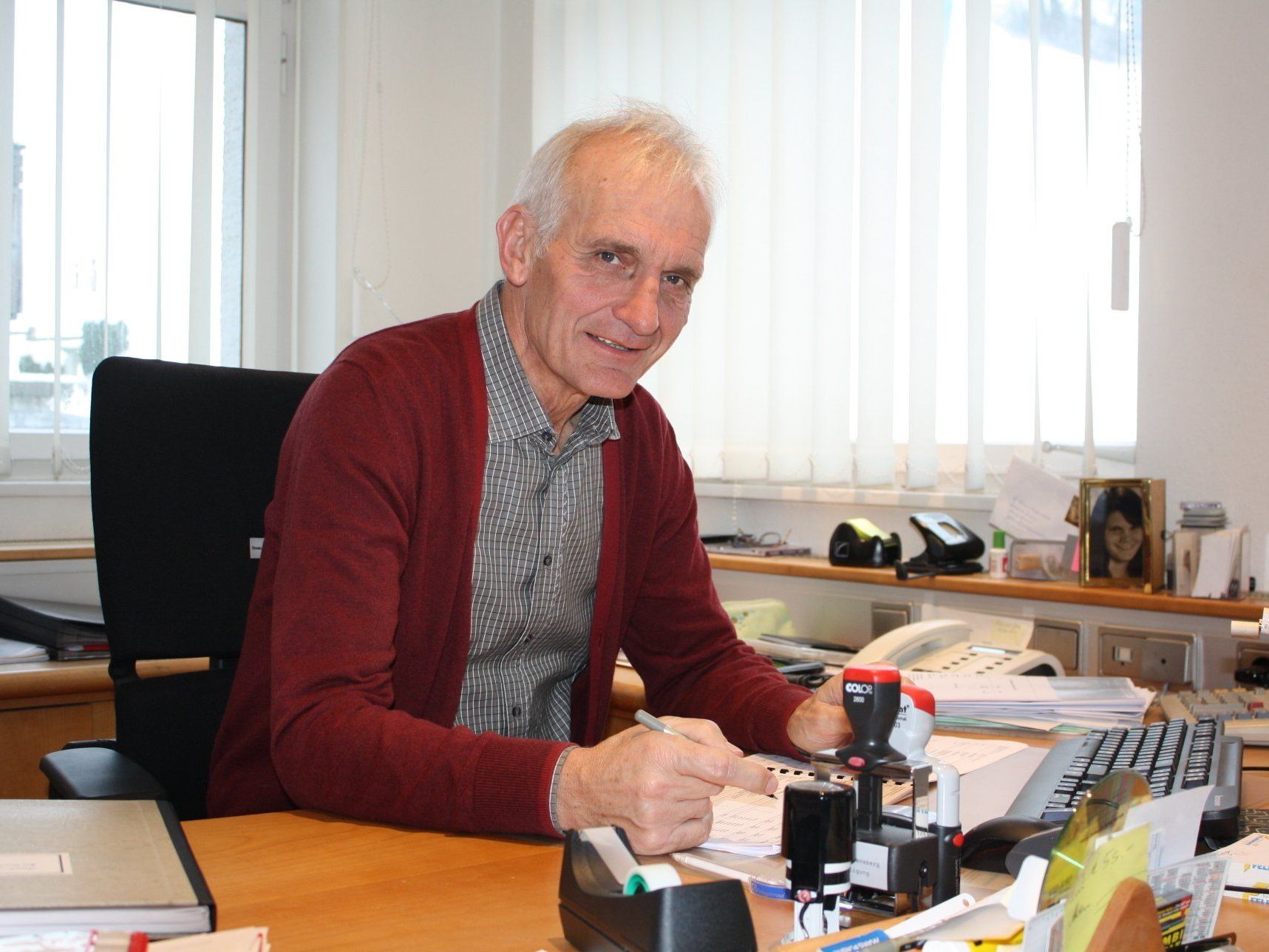 Bürgermeister Herbert Dorn: „In Riefensberg werden 2014 mehrere große Vorhaben umgesetzt." Bürgermeister Herbert Dorn: „In Riefensberg werden 2014 mehrere große Vorhaben umgesetzt."