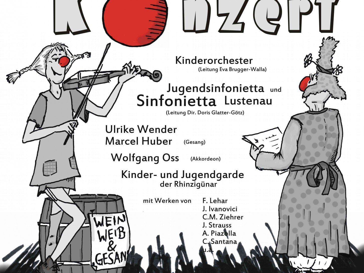 Die Rheintalische Musikschule lädt zum Faschingskonzert Die Rheintalische Musikschule lädt zum Faschingskonzert