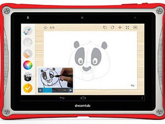 Auf der CES in Las Vegas präsentiert DreamWorks das Android-Tablet für Kinder.