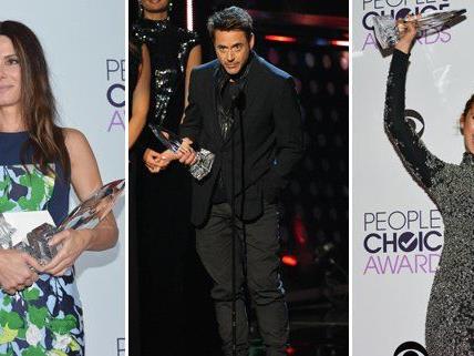 Die glücklichen Gewinner der People's Choice Awards 2014.