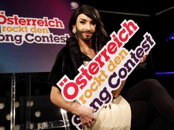 Conchita Wurst geht für Österreich ins Song Contest-Rennen.