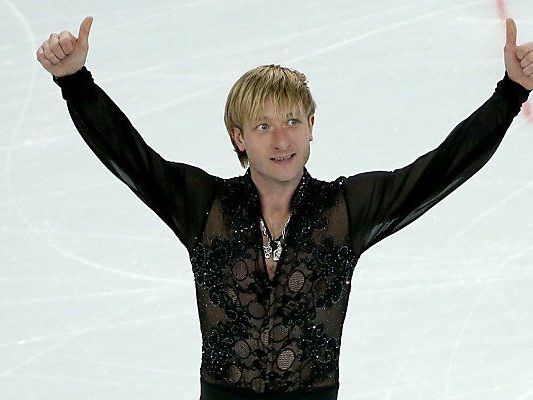Viel umjubelter Eiskunstlauf-Superstar Jewgeni Pluschenko Viel umjubelter Eiskunstlauf-Superstar Jewgeni Pluschenko