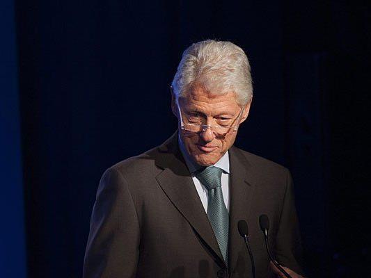 Bill Clinton blieb der Konferenz in Wien fern