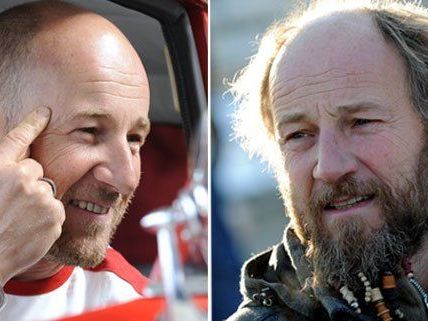 Nicht nur optisch verändert: Roland Düringer - damals und heute Nicht nur optisch verändert: Roland Düringer - damals und heute