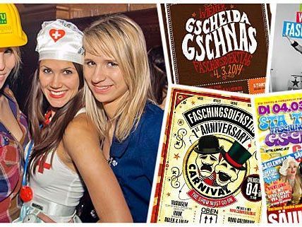 In Wien gibt es im Fasching jede Menge tolle Partys zum Abfeiern In Wien gibt es im Fasching jede Menge tolle Partys zum Abfeiern