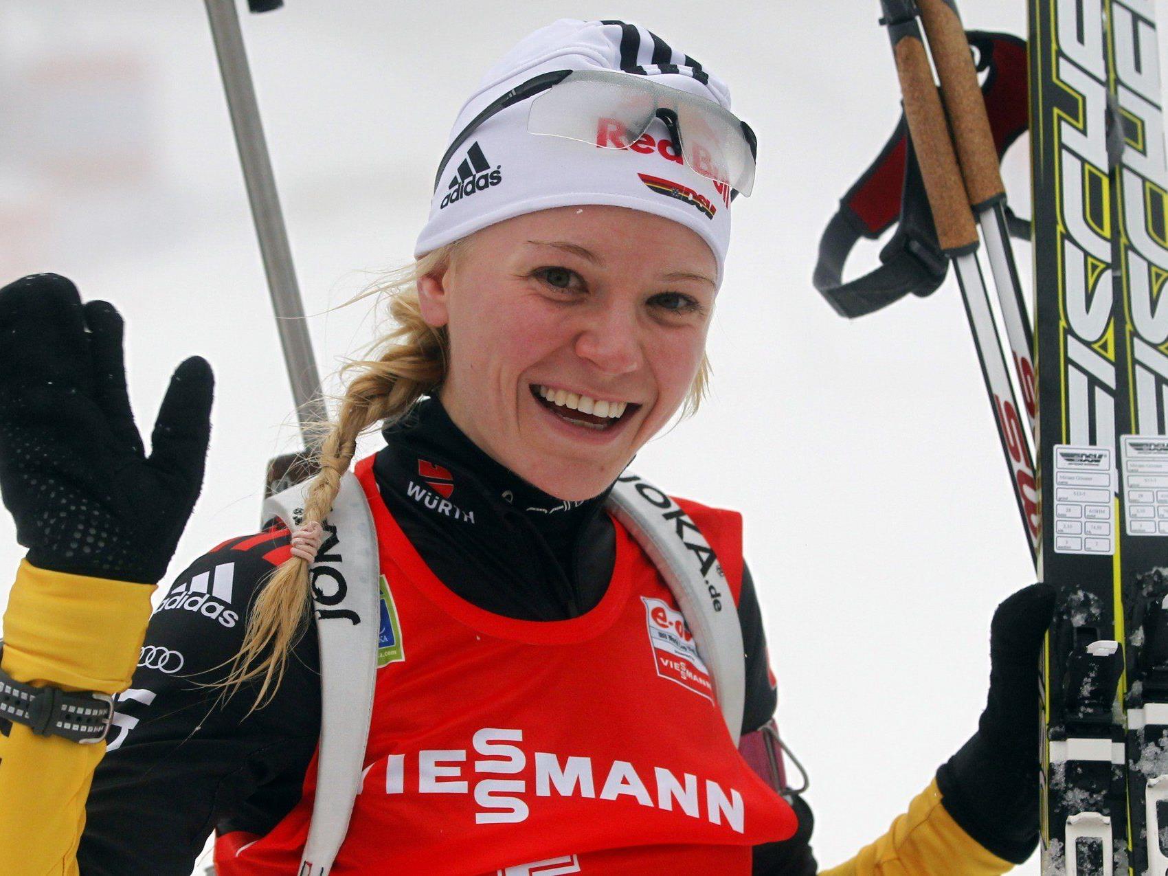 Sie ist die Freundin von Ski-Star Felix Neureuther.