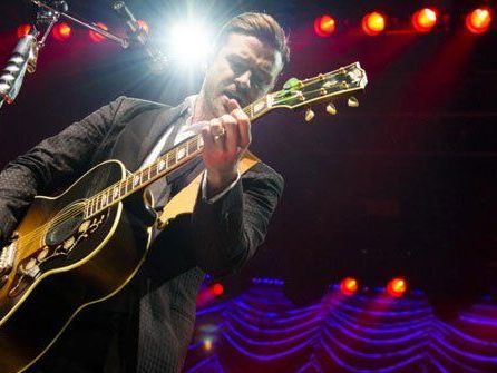 Mega-Show in Wien: Justin Timberlake live. Mega-Show in Wien: Justin Timberlake live.