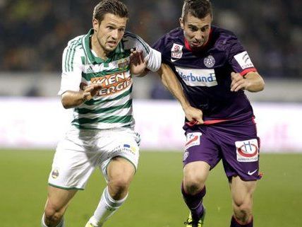 Rapid Wien und die Wiener Austria peilen beide einen Europa Cup Startplatz an. Rapid Wien und die Wiener Austria peilen beide einen Europa Cup Startplatz an.