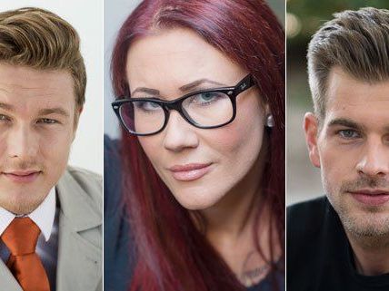 Drei der Charaktere bei "Wien - Tag & Nacht": Konstantin, Marlene und Jürgen. Drei der Charaktere bei "Wien - Tag & Nacht": Konstantin, Marlene und Jürgen.