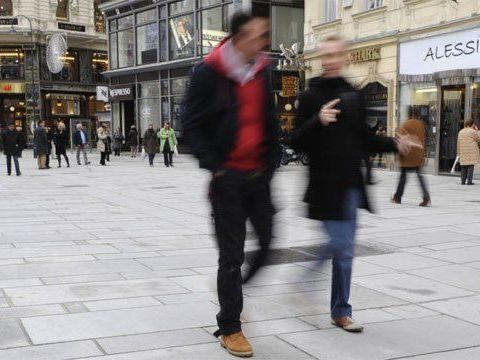 Wien hat viel Fläche an Fußgängerzonen. Wien hat viel Fläche an Fußgängerzonen.
