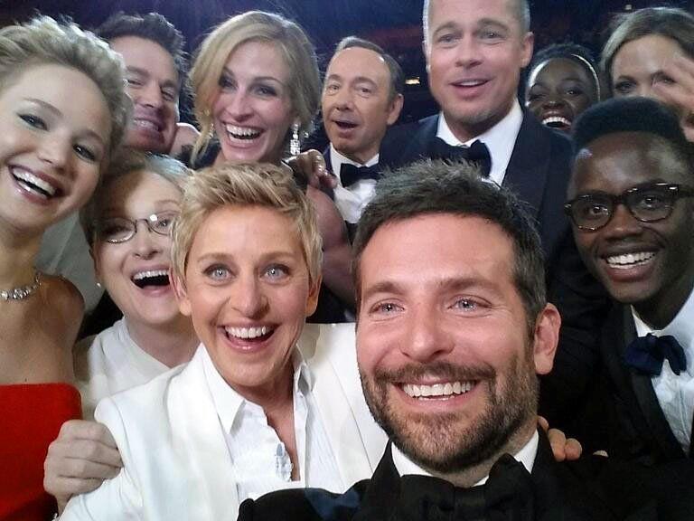 86. Oscars: Spontanes "Selfie" von DeGeneres war bezahlte Werbung