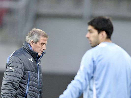 Tabarez lobte Österreich vor dem Länderspiel Tabarez lobte Österreich vor dem Länderspiel