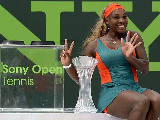 Serena Williams liebt Miami offensichtlich