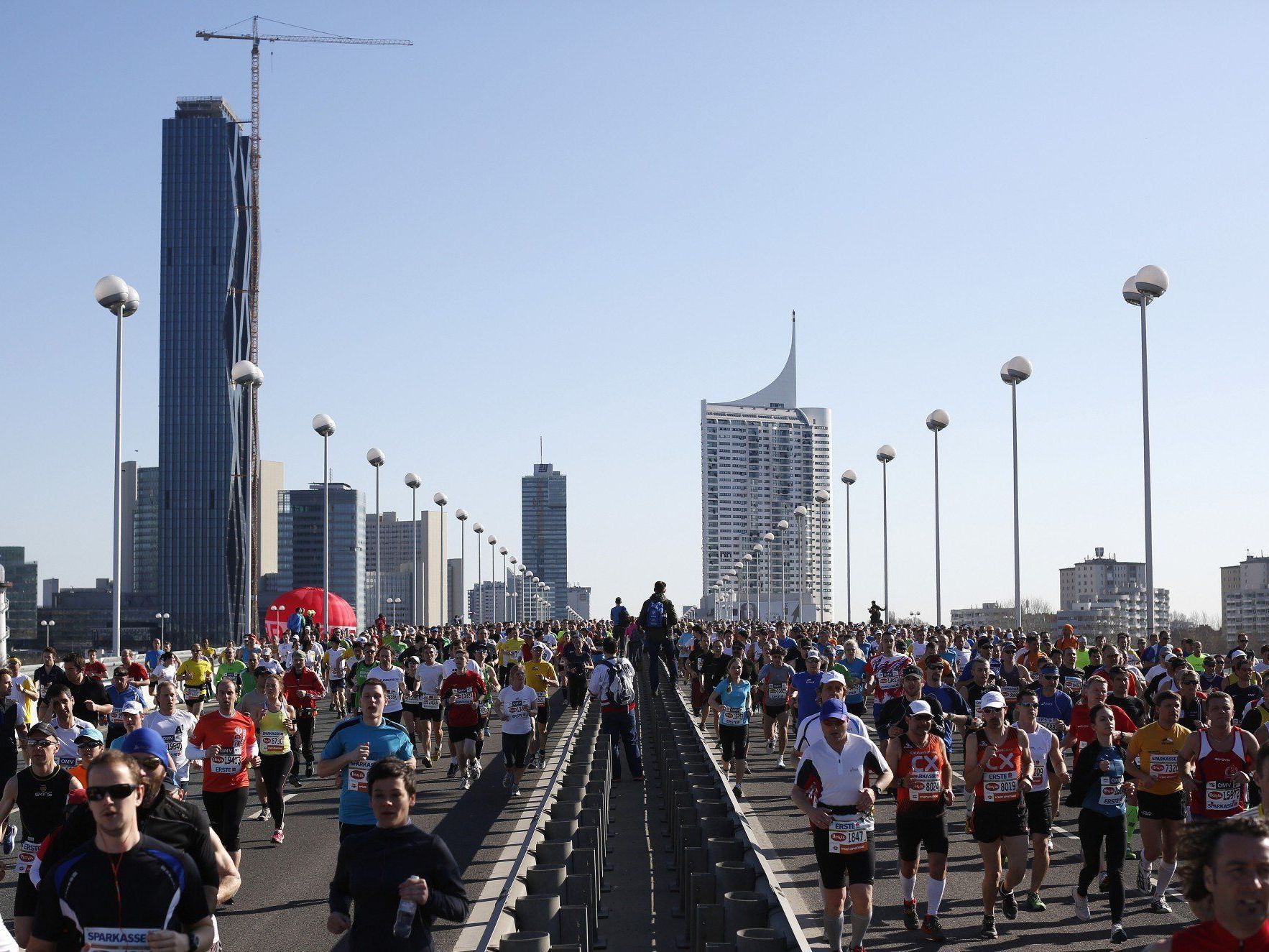 Neuer Melderekord beim Wien-Marathon 2014. Neuer Melderekord beim Wien-Marathon 2014.
