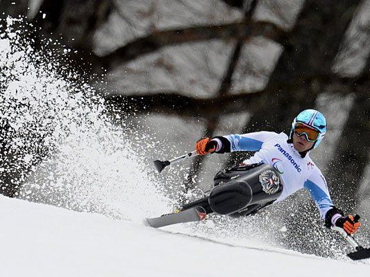 Roman Rabl bei den Paralympics in Krasnaja Poljana